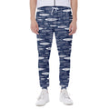 Ornamental Fish Pattern Print Joggers