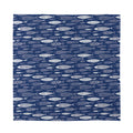 Ornamental Fish Pattern Print Silk Bandana
