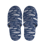 Ornamental Fish Pattern Print Slippers