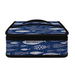 Ornamental Fish Pattern Print Small Lunch Bag