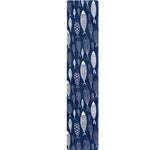 Ornamental Fish Pattern Print Table Runner