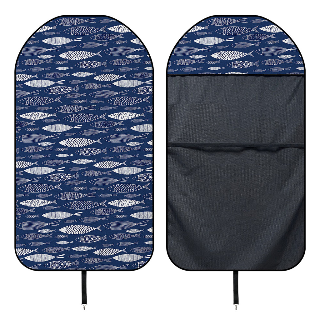 Ornamental Fish Pattern Print Waterproof Car Seat Cover
