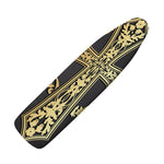 Ornamental Golden Cross Print Ironing Board Cover