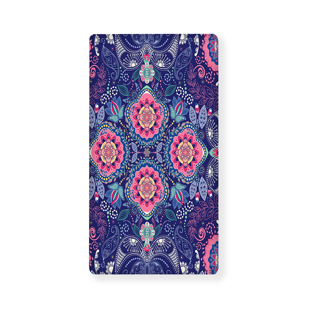 Ornamental Paisley Mandala Print Baby Crib Sheet