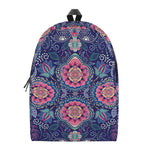 Ornamental Paisley Mandala Print Backpack