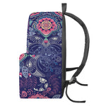 Ornamental Paisley Mandala Print Backpack