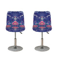 Ornamental Paisley Mandala Print Bar Stool Covers