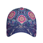 Ornamental Paisley Mandala Print Baseball Cap