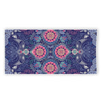Ornamental Paisley Mandala Print Beach Towel