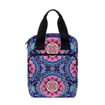 Ornamental Paisley Mandala Print Bible Tote Bag