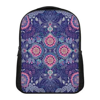 Ornamental Paisley Mandala Print Casual Backpack