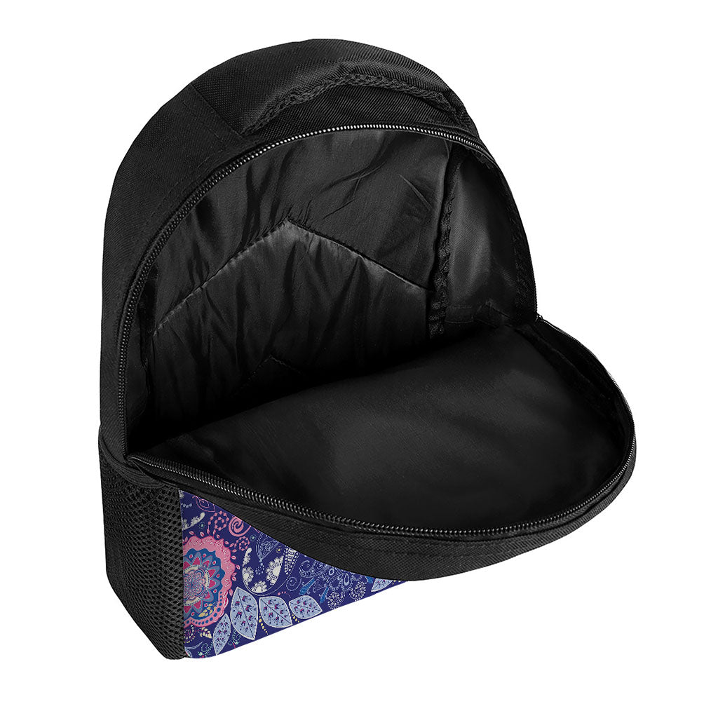Ornamental Paisley Mandala Print Casual Backpack
