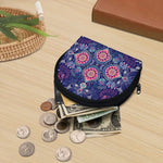 Ornamental Paisley Mandala Print Coin Purse