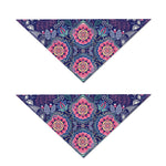 Ornamental Paisley Mandala Print Dog Bandana