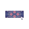 Ornamental Paisley Mandala Print Extended Mouse Pad