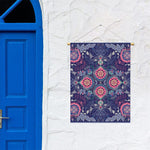 Ornamental Paisley Mandala Print Garden Flag