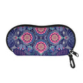 Ornamental Paisley Mandala Print Glasses Case