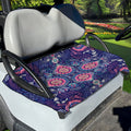 Ornamental Paisley Mandala Print Golf Cart Seat Cover