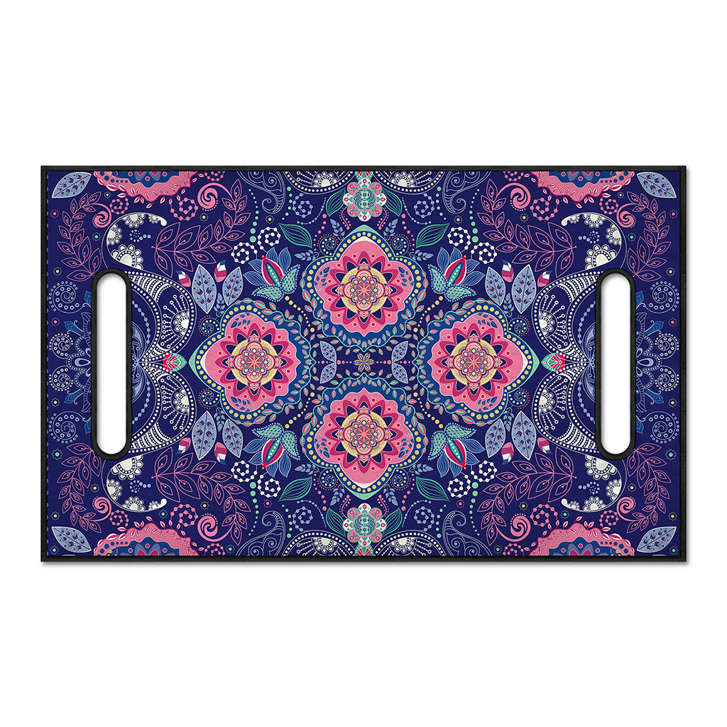 Ornamental Paisley Mandala Print Golf Cart Seat Cover