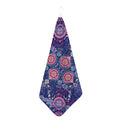 Ornamental Paisley Mandala Print Hand Towel