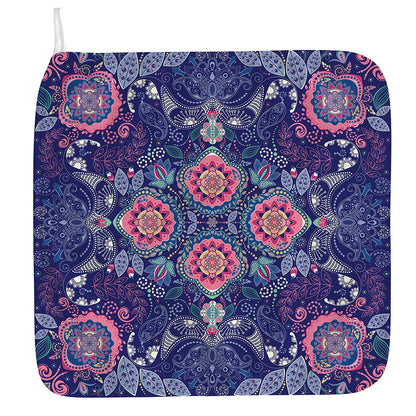 Ornamental Paisley Mandala Print Hand Towel