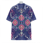 Ornamental Paisley Mandala Print Hawaiian Shirt
