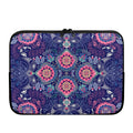 Ornamental Paisley Mandala Print Laptop Sleeve