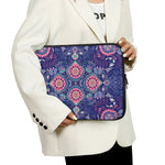 Ornamental Paisley Mandala Print Laptop Sleeve