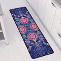 Ornamental Paisley Mandala Print Long Kitchen Mat