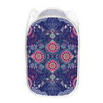 Ornamental Paisley Mandala Print Mesh Laundry Hamper