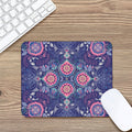 Ornamental Paisley Mandala Print Mouse Pad