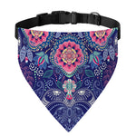 Ornamental Paisley Mandala Print Over The Collar Dog Bandana