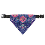 Ornamental Paisley Mandala Print Over The Collar Dog Bandana