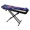 Ornamental Paisley Mandala Print Piano Keyboard Cover