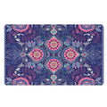 Ornamental Paisley Mandala Print Polyester Doormat