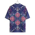 Ornamental Paisley Mandala Print Rayon Hawaiian Shirt