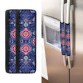 Ornamental Paisley Mandala Print Refrigerator Handle Covers