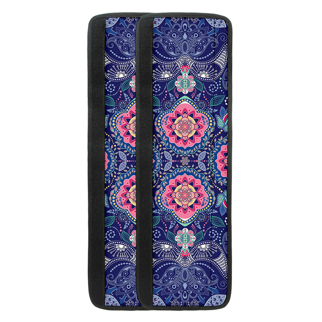 Ornamental Paisley Mandala Print Refrigerator Handle Covers