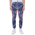 Ornamental Paisley Mandala Print Joggers