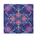 Ornamental Paisley Mandala Print Silk Bandana
