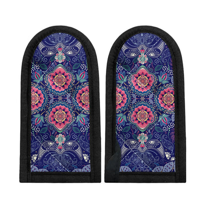 Ornamental Paisley Mandala Print Skillet Handle Cover