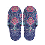 Ornamental Paisley Mandala Print Slippers