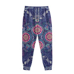 Ornamental Paisley Mandala Print Sweatpants