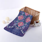Ornamental Paisley Mandala Print Towel