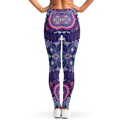 Ornamental Paisley Mandala Print Women's Leggings