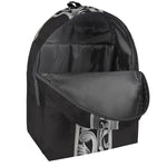 Ornamental Silver Cross Print Backpack