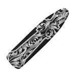 Ornamental Silver Cross Print Ironing Board Cover
