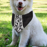 Ornamental Silver Cross Print Over The Collar Dog Bandana