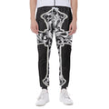 Ornamental Silver Cross Print Joggers