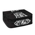 Ornamental Silver Cross Print Small Lunch Bag
